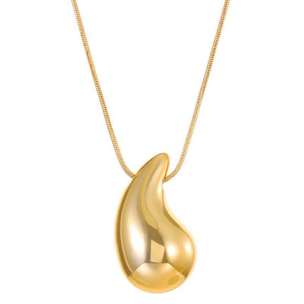 Water Drop Pendant Necklace