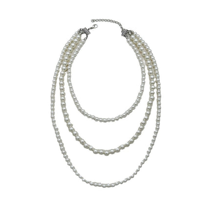 Imitation Layer Pearl Necklace for Women - FASHION SHEGOODS LLC