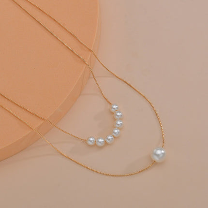 Multi Layers Pearl Necklace