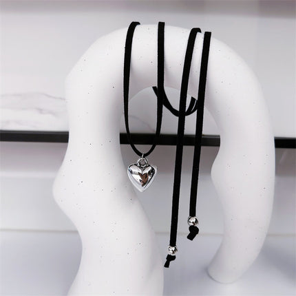 Rope Bow Tie Adjustable Necklace