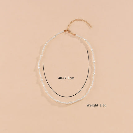 Women Jewelry Luxury Choker Necklace With Pearls