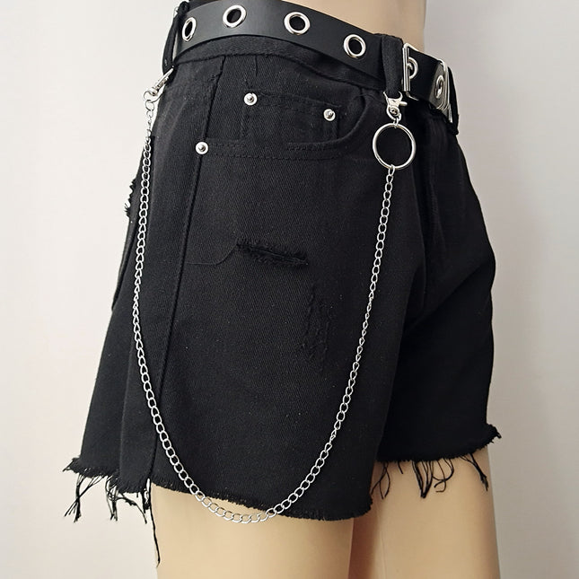 Punk Rock Style Metal Layer Trouser Chain Wallet Chain
