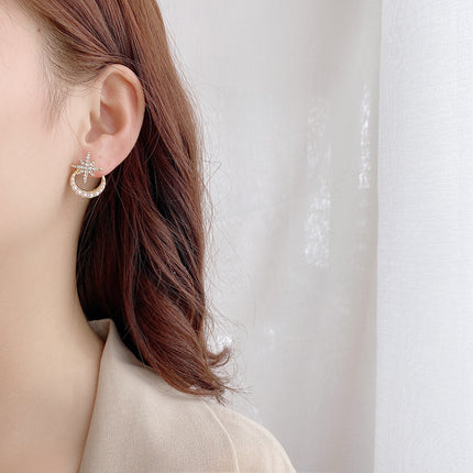 Moon Star Earrings Stud Earrings for Women