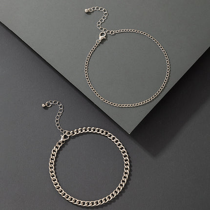 Hip Hop Cuban Chain Anklet Jewelry