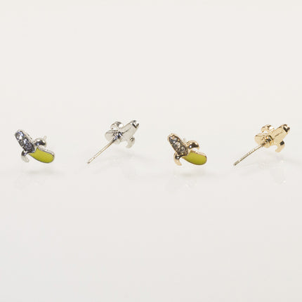 Banana love stud earrings set
