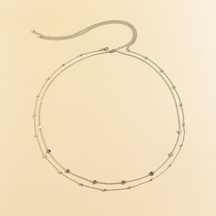 Body Bead Chain Belly Jewelry Set Sexy Geometric Bead Body Chain