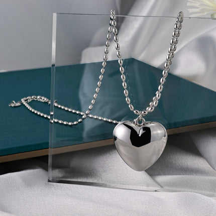 Sweet Love Heart Pendant Necklace