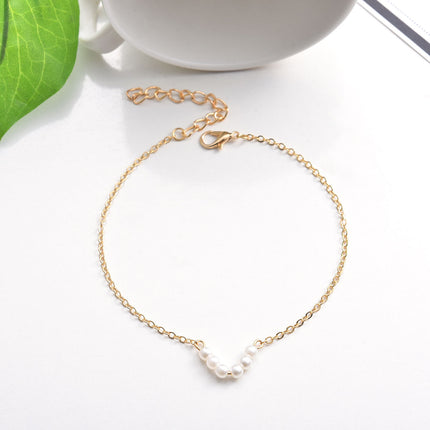 Small Pearl Anklet Jewelry