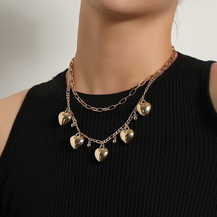 Chain Love Charm Necklace