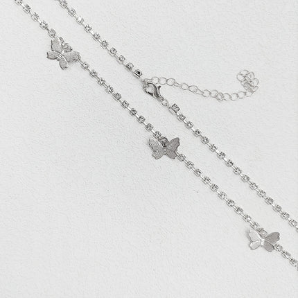 Sexy Bikini Waist Chain Crystals Butterfly Fashion Body Jewelry