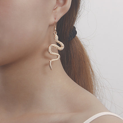 Snake Pendant Earring