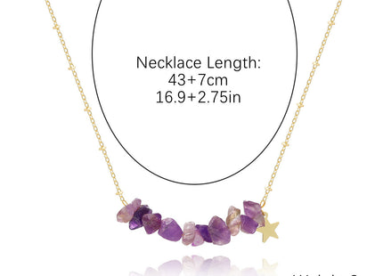 Natural Stone Bead Necklace