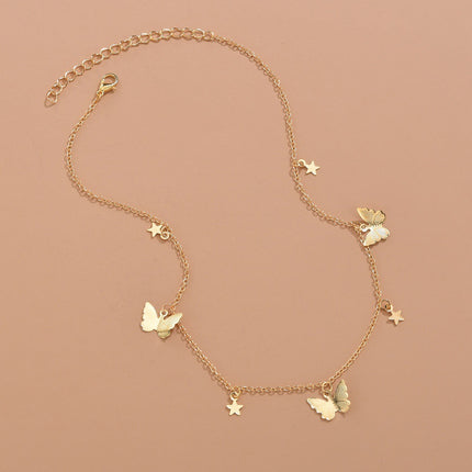 Boho Butterfly Women Necklace