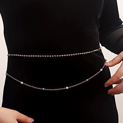Body Chain Sexy Chain Rhinestone Bikini Waist Chain