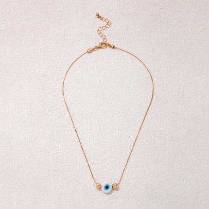 Evil Eye Charm Choker Necklace