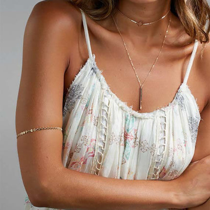 Disc Chain Bracelet