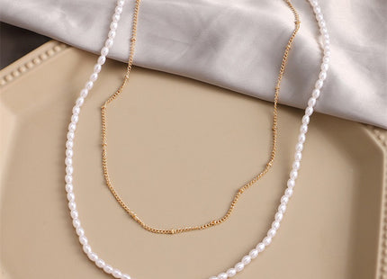 Trendy Multilayer Elegant Pearl Necklaces