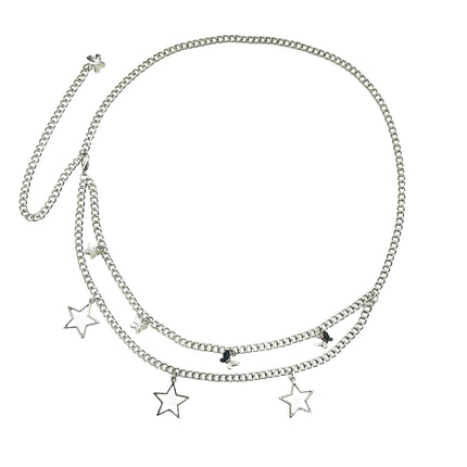Star butterfly waist Chain lady beach body chain