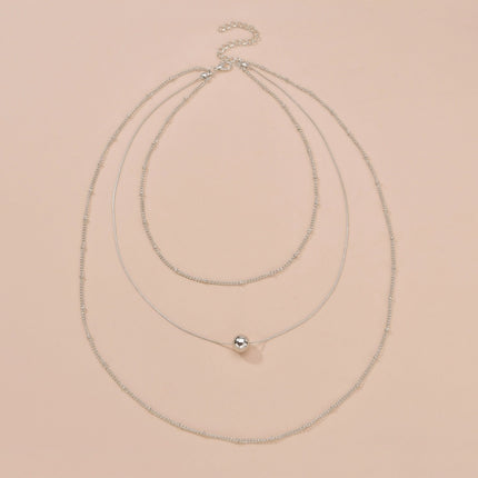 Double Layer Rope Snake Chain Necklace