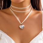 Ivory white / Gold Color