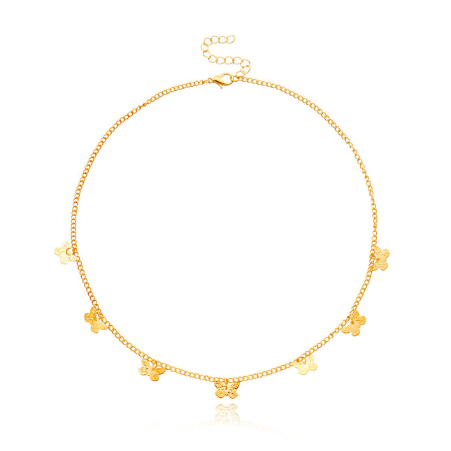 Vintage Multilayer Butterfly Necklaces for Women