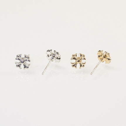 Avocado flower stud earrings set