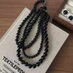 Black agate 4mm