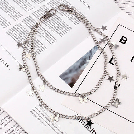 Women Sexy Cute Star Pocket Chain