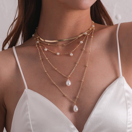 Handmade Multi-Layer Bead Necklace