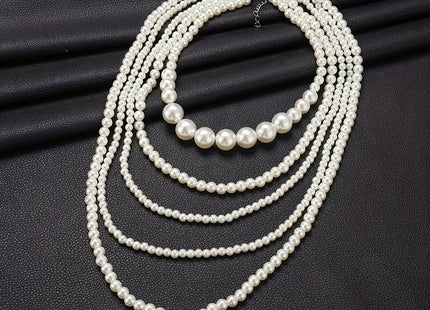 Multilayer Elegant Imitation Pearl Chain Necklace for Women Trend Luxury Beads Choker Neck Jewelry Gift Wed Accessories pearl necklaces for women pearl necklace pearl necklace