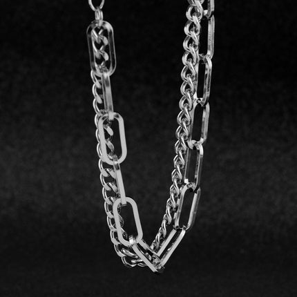Double Layer Combination Chain Bracelet