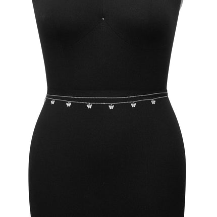 Summer Beach Custom love Double Sexy Punk Retro Chain