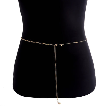 Multiple Star Waist Chain Body Jewelry Belly Chains