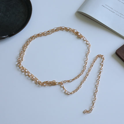 Multi-layer Exaggerated Body Chain Female Retro Layer Waist Chain