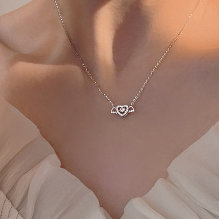 Simple Trendy Necklace Angel Wings