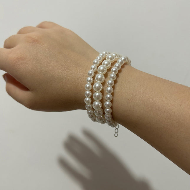 Imitation Layer Pearl Necklace for Women - FASHION SHEGOODS LLC