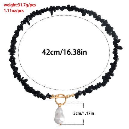 Gemstone Chip Natural Stone Necklaces