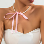 Pink necklace
