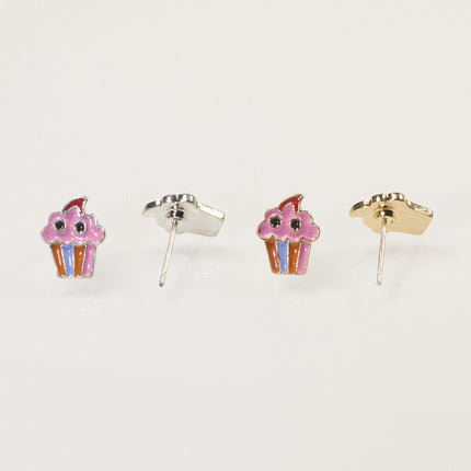 Sweet Cake Stud Earring