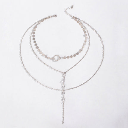 Long Y-shaped Multilayer Necklace Sexy Pendant Necklace - FASHION SHEGOODS LLC