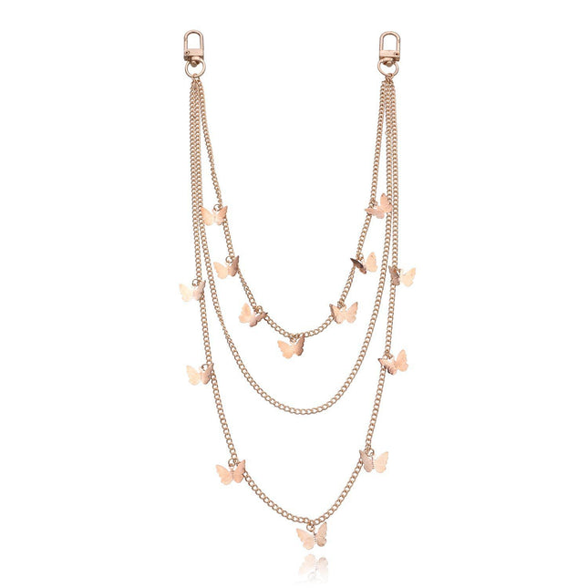 Punk Street Butterfly Belt Waist Chain