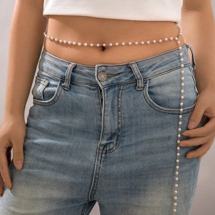 Pearl Customized Waist Chain for Women