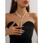 Pearl Imitation Rhodium Color