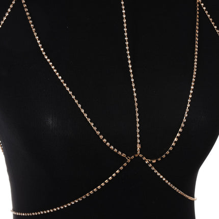 Multilayer Bikini Waist Chain Exaggerated Tassel Body Chain