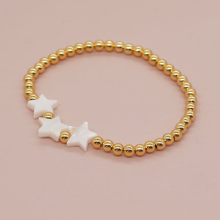 Beaded Bracelet Strand Stretch Women