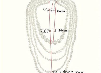 Multilayer Elegant Imitation Pearl Chain Necklace for Women Trend Luxury Beads Choker Neck Jewelry Gift Wed Accessories pearl necklaces for women pearl necklace pearl necklace