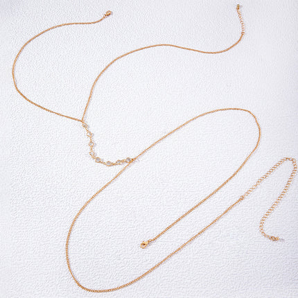 Rhinestone Women Body Chain