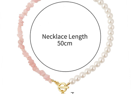 Natural Stone Bead Necklace
