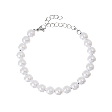 Beauty Pearl Beads Chain bracelet