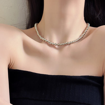 Long Bow Collarbone Chain Necklace DIY Lace up - FASHION SHEGOODS LLC